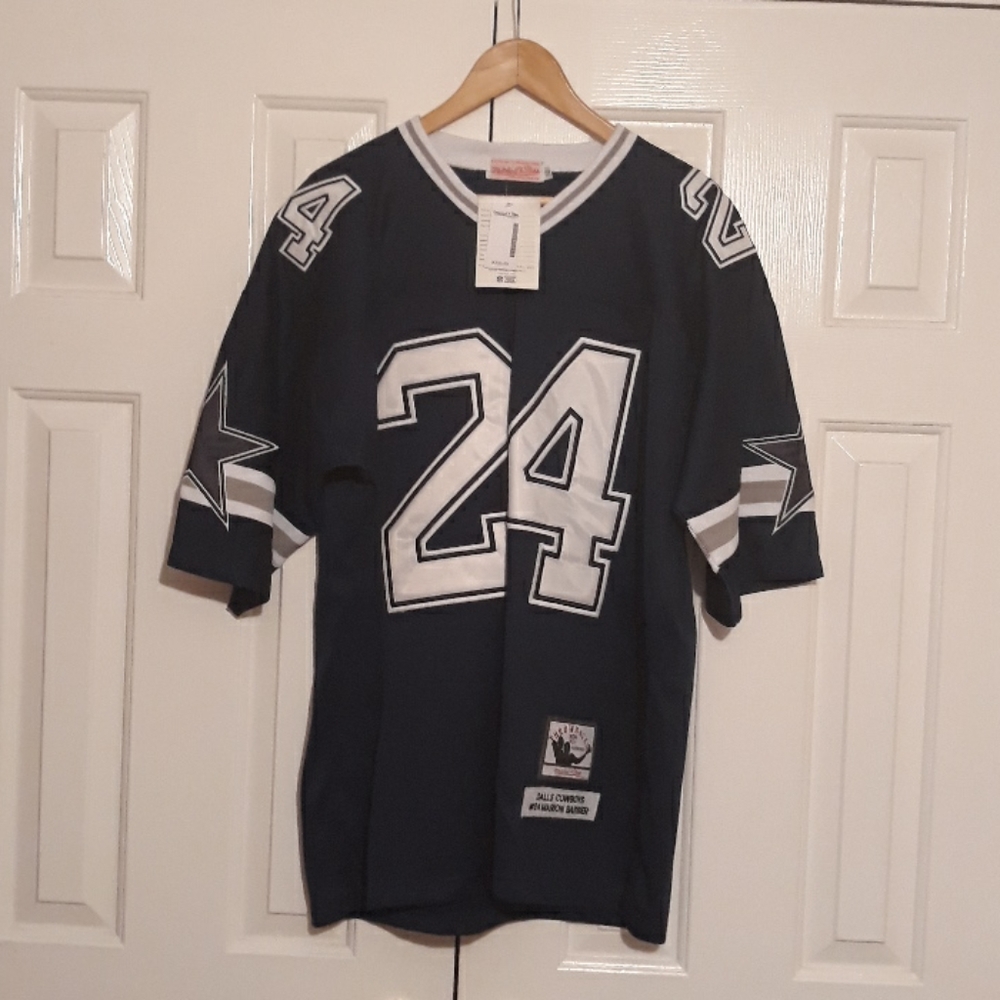 Football Jersey Barber #24 Throwback